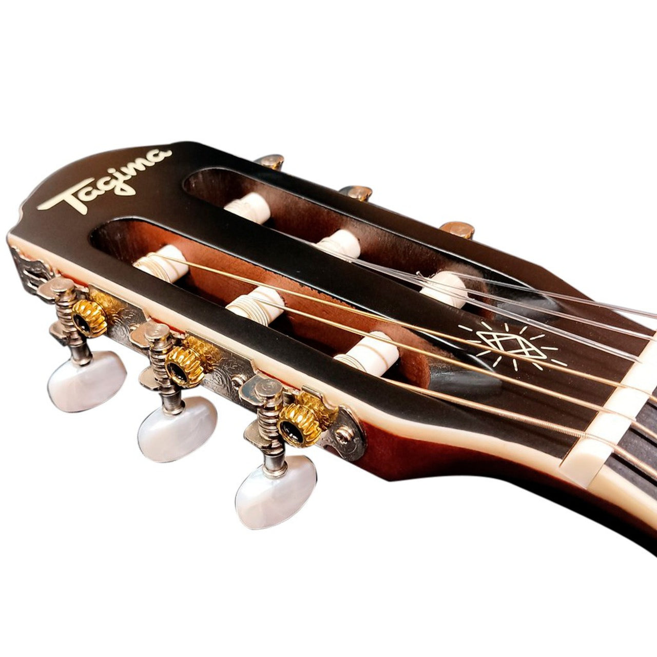 Guitarra Electroacustica Tagima Latam Cartagena-eq-lpbs-df Lake Placid Blue Satin