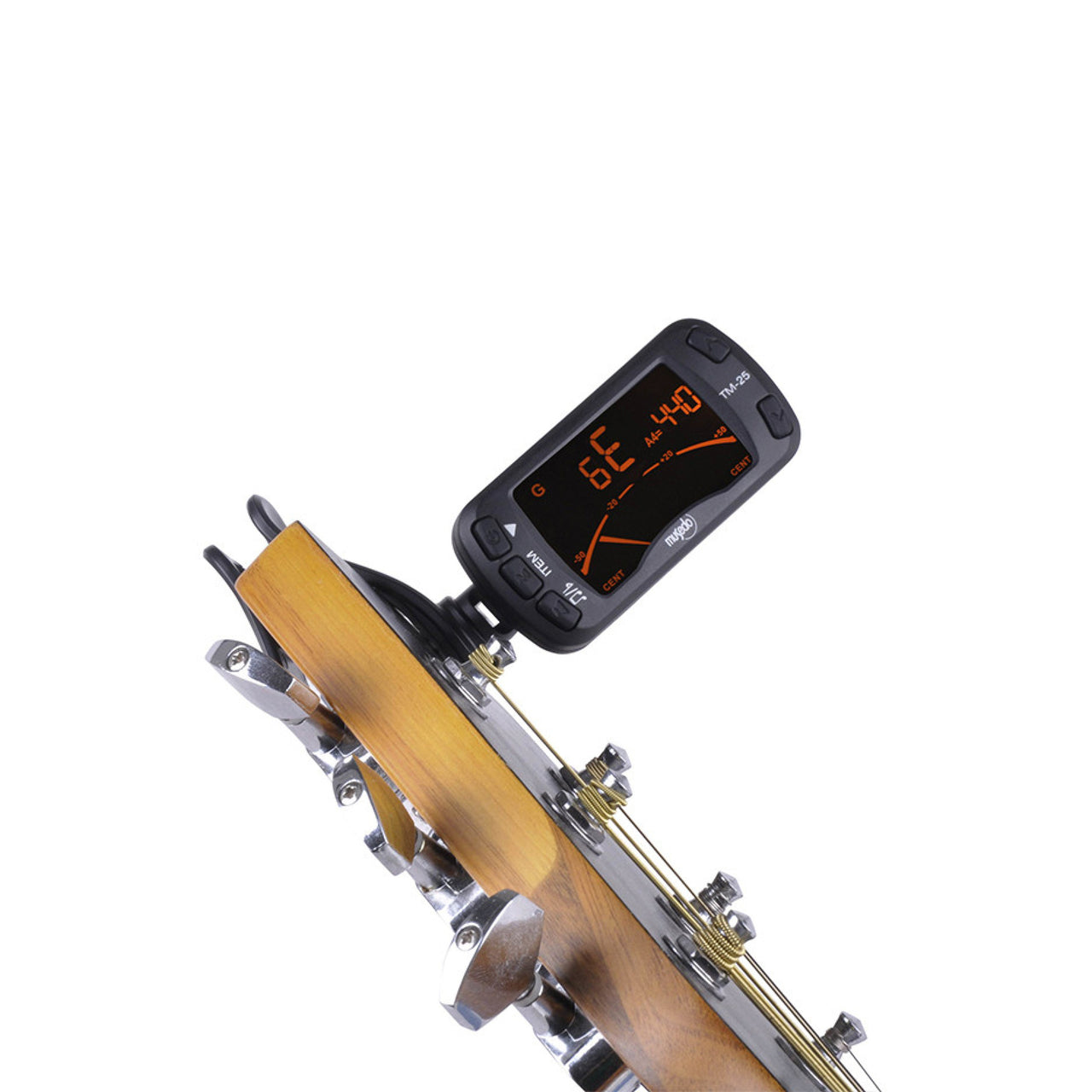 Afinador Musedo Tm-25 Con Metronomo De Clip Cromatico