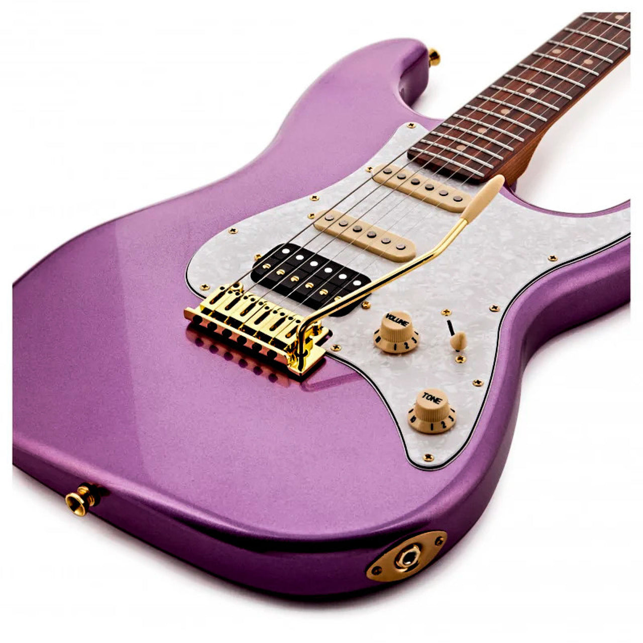 Guitarra Electrica Jet Guitars Js-480 Vil Violeta