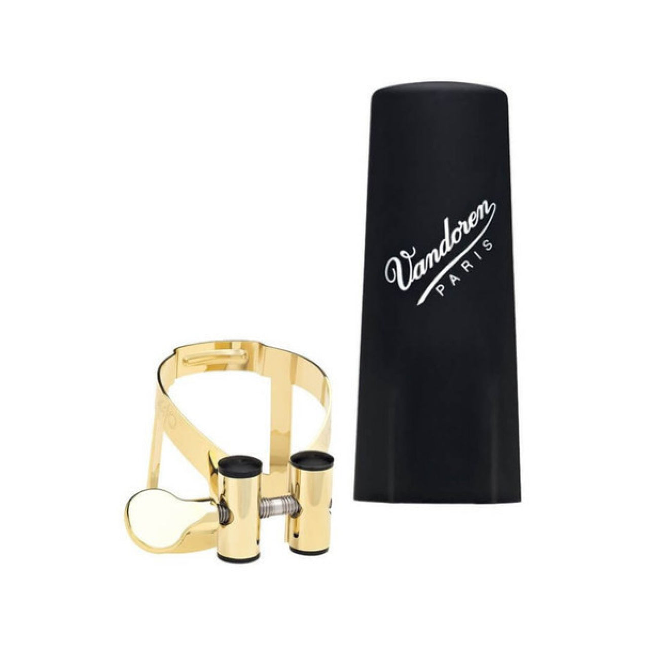 Abrazadera Vandoren Lc51gp Y Tapaboquilla Para Clarinete Sib "m/o" Dorado