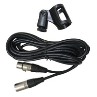 Thumbnail for Microfono Superbright Alambrico D-930 Con Cable Y Clip Para Atril