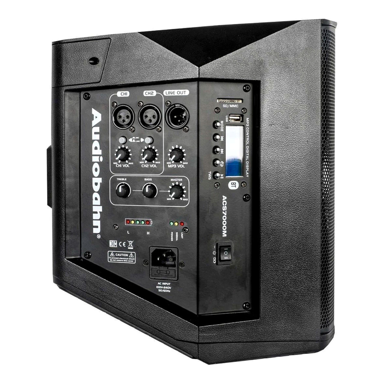 Bafle Audiobahn Acs7000m Profesional 6.5 Pulgadas