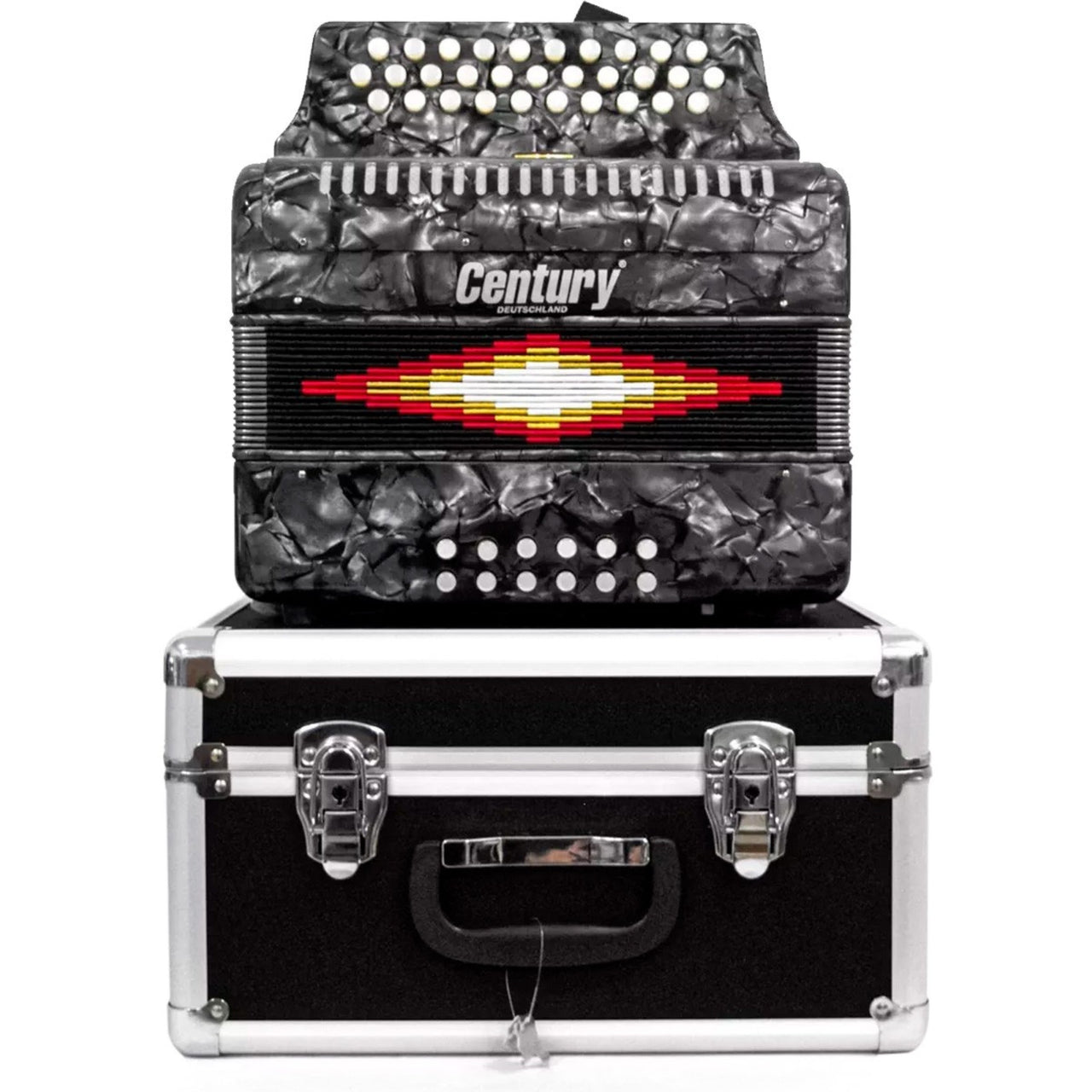 Acordeon Century C3012fag De Botones Fa Gris 3012