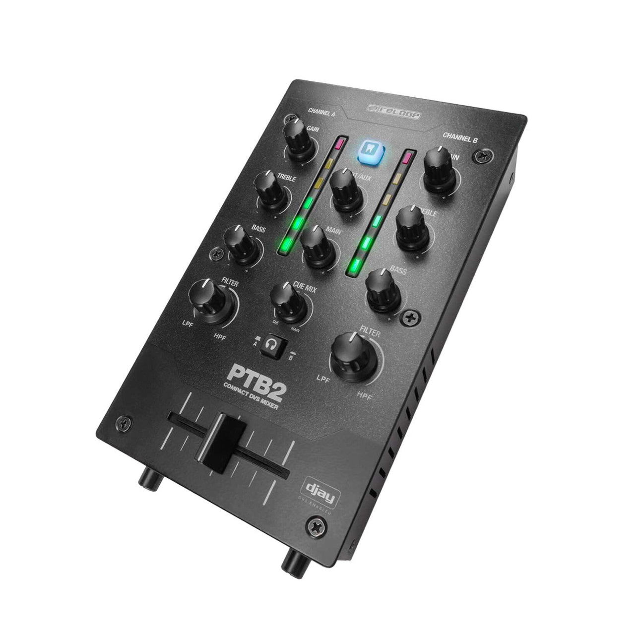Mezcladora Portátil Para Dj Reloop Mod. Ptb-2