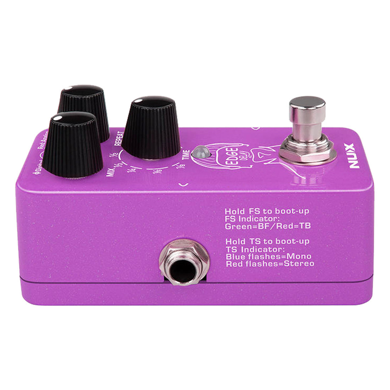 Pedal Nux Ndd-3 Edge Delay Con 3 Tipos De Retardo