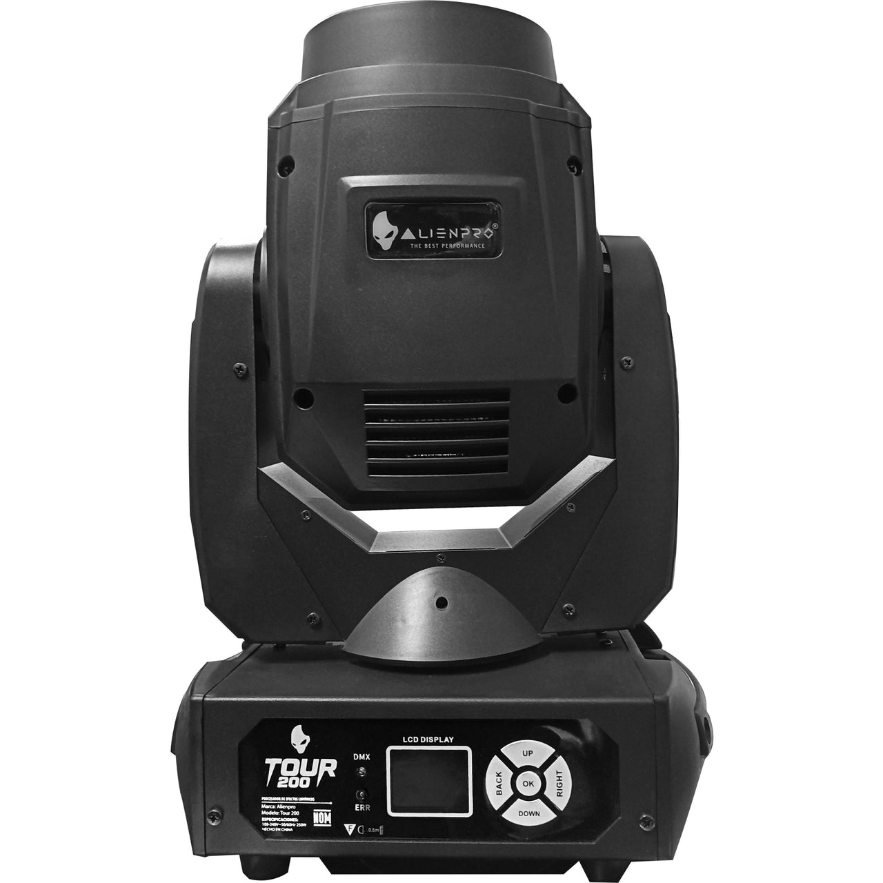 Par De Cabezas Moviles Alien Tour 200w Con Case 44-kit-cm-200w