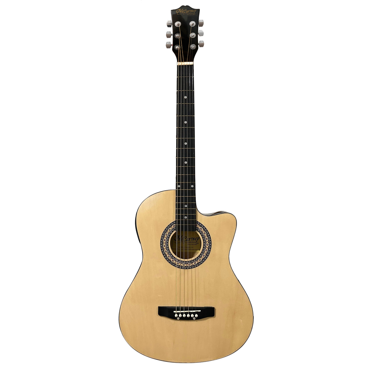 GUITARRA ELECTROACUSTICA MC CARTNEY CDAS. ACERO NATURAL, CG-851-EQ-NT