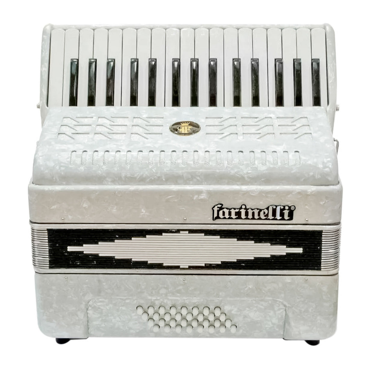 Acordeon Farinelli 1306-1w 32 Teclas 32 Bajos Blanco