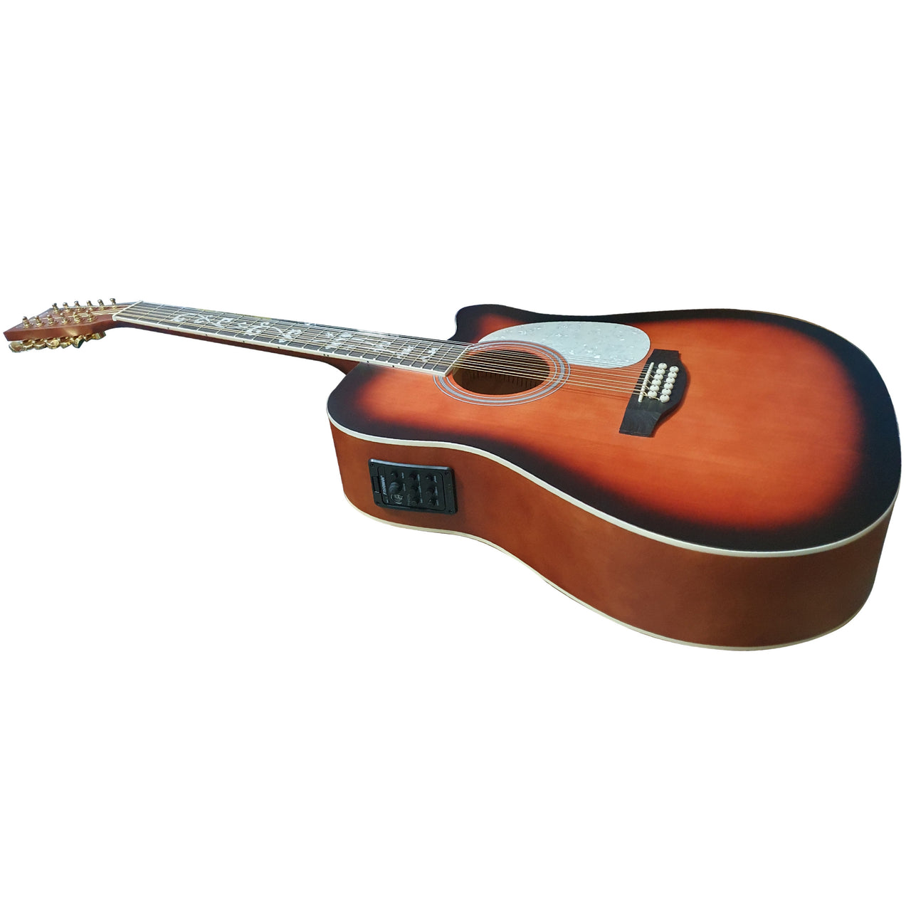 Guitarra Electroacustica Mc Cartney bfg4117c/12fm-cb Pastilla Fishman