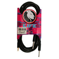 Thumbnail for Cable Life Miniplug 3.5 Stereo A 2 Plug 6.3 Mono 3mts., 2ppin-3