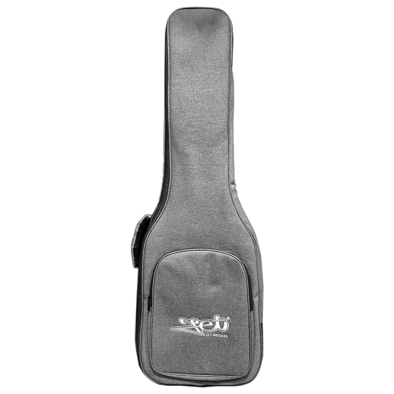 Funda Guitarra Electrica Jet Guitars Jg30  Color Gris acolchada
