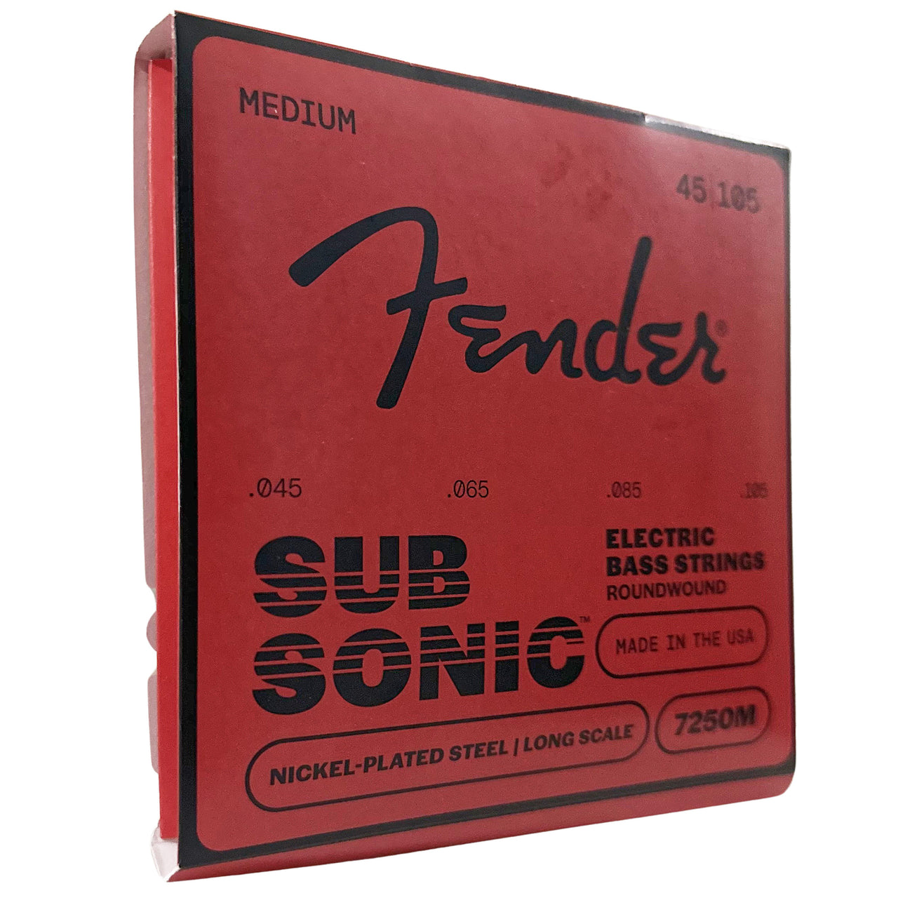 ENCORDADURA FENDER P/BAJO ELECTRICO 4 CDAS. 7250M (45-105), 0737250406