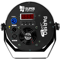 Thumbnail for Par Led Superbright Par180 Slim Uv 18x10 Rgbwuv Interior Con 8 Piezas