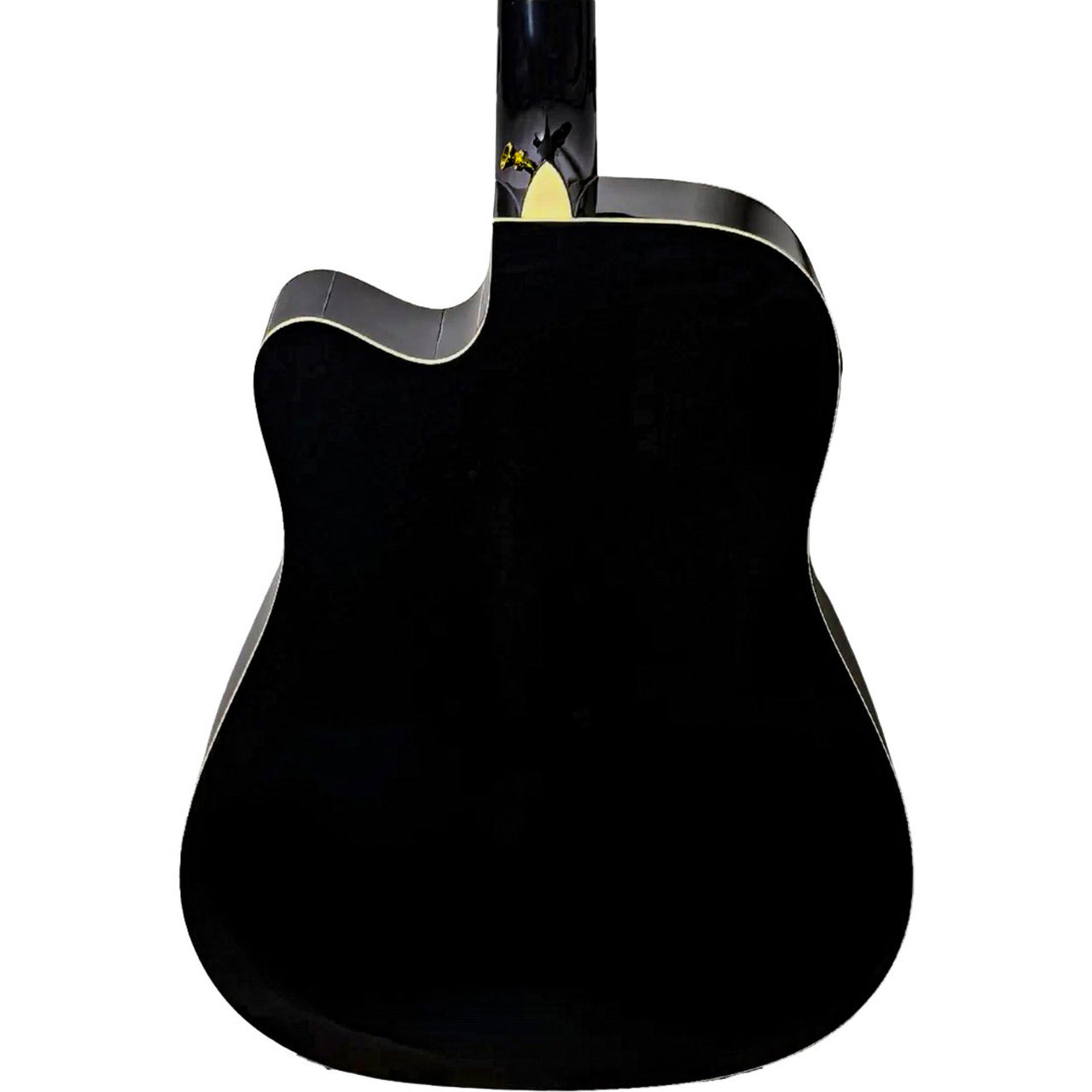 Guitarra Electroacustica McCartney Bfg-4117c-fm-eq-bk Texana Negra