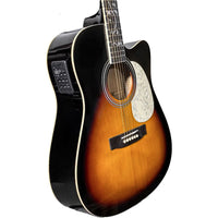 Thumbnail for Guitarra Electroacustica McCartney Bfg-4117c-fm-eq-3ts Texana Sombreada