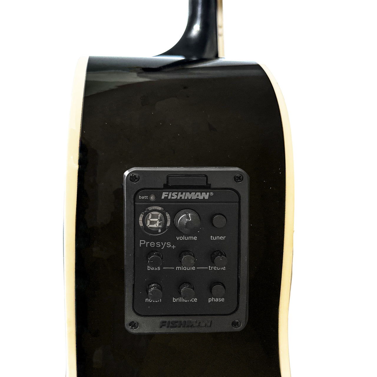 Guitarra Docerola Electroacustica Mc Cartney Bfg-4117c-12fm-eq-bk