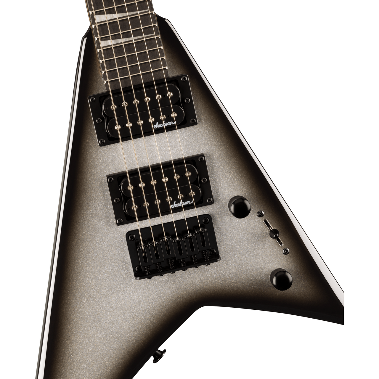 Guitarra Electrica Jackson JS Series Rhoads Minion JS1X Silver Burst 2913337545