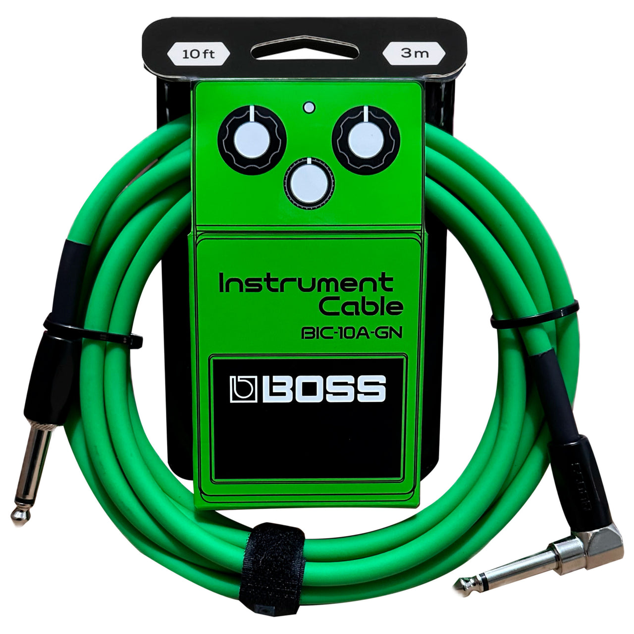 Plug Boss Cable Boss Plug a Plug 'L' 10ft/3m BIC-10A-GN – Musicales Doris