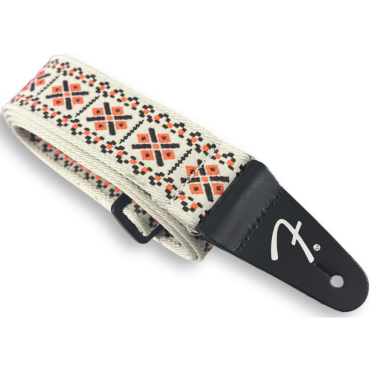 Thaly Fender Para Guitarra Pasadena Woven Strap Lattice Orange 0990638032