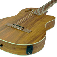 Thumbnail for Guitarra Clasica Bamboo Gc-39-koaslim-q Koa Slim Con Funda 39 Pulgadas