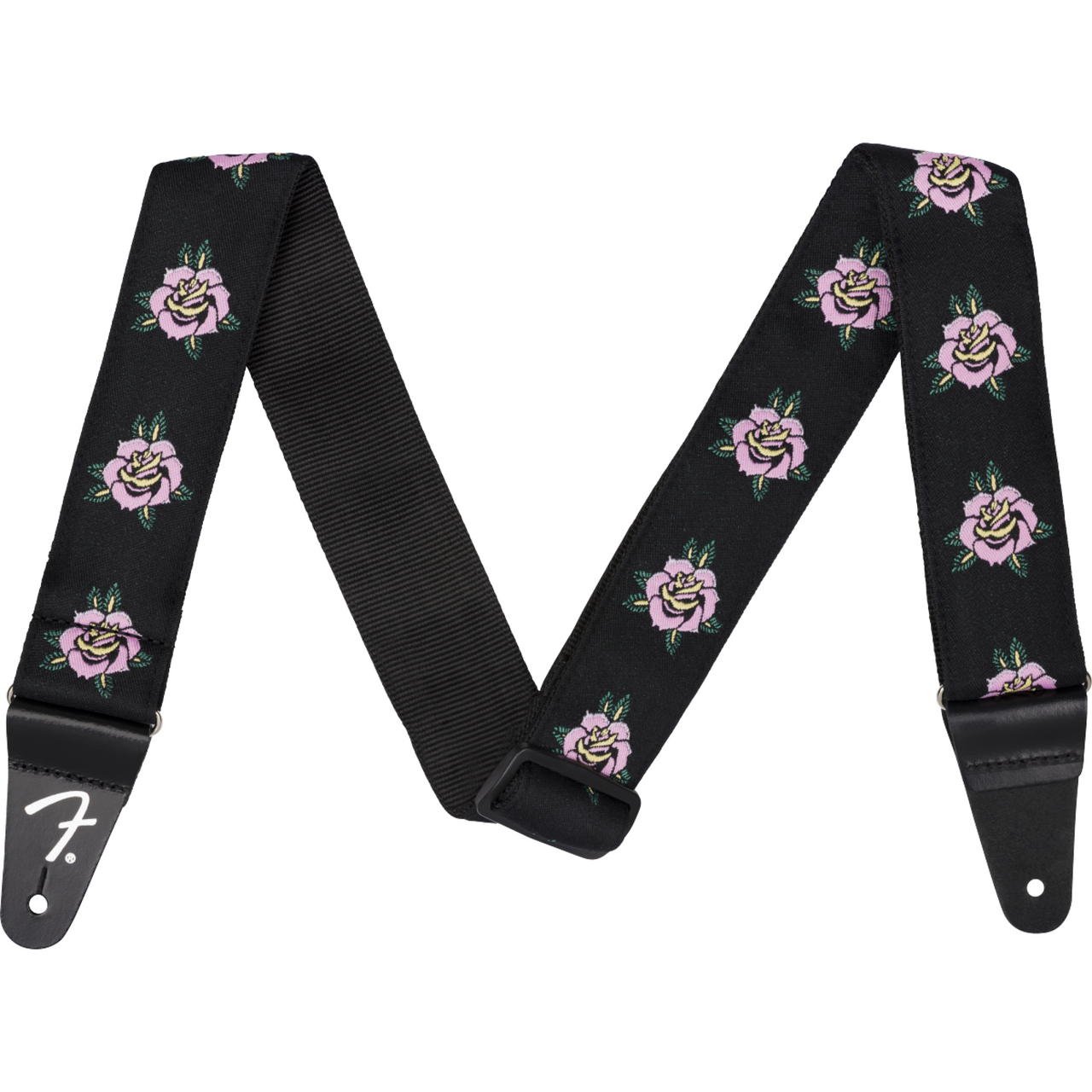 Thaly Fender Rose Strap Pink Para Guitarra 0990638056