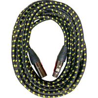 Thumbnail for Cable Clasica 5226t10 Para Microfono Canon A Canon Tejido 10 Metros
