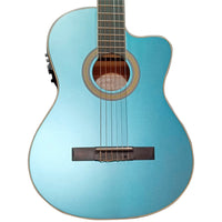 Thumbnail for Guitarra Electroacustica Tagima Latam Cartagena-eq-lpbs-df Lake Placid Blue Satin