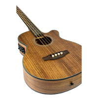 Thumbnail for Bajo Electroacustico Bamboo Koa Ba-40-koa-q-ar Con Funda 40 Pulgadas