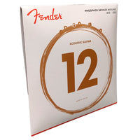 Thumbnail for Juego De Cuerdas Fender Guitarra Electroacustica Bronze 12-53, 60l