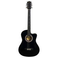 Thumbnail for GUITARRA ELECTROACUSTICA MC CARTNEY CDAS. ACERO NEGRA, CG-851EQ BK