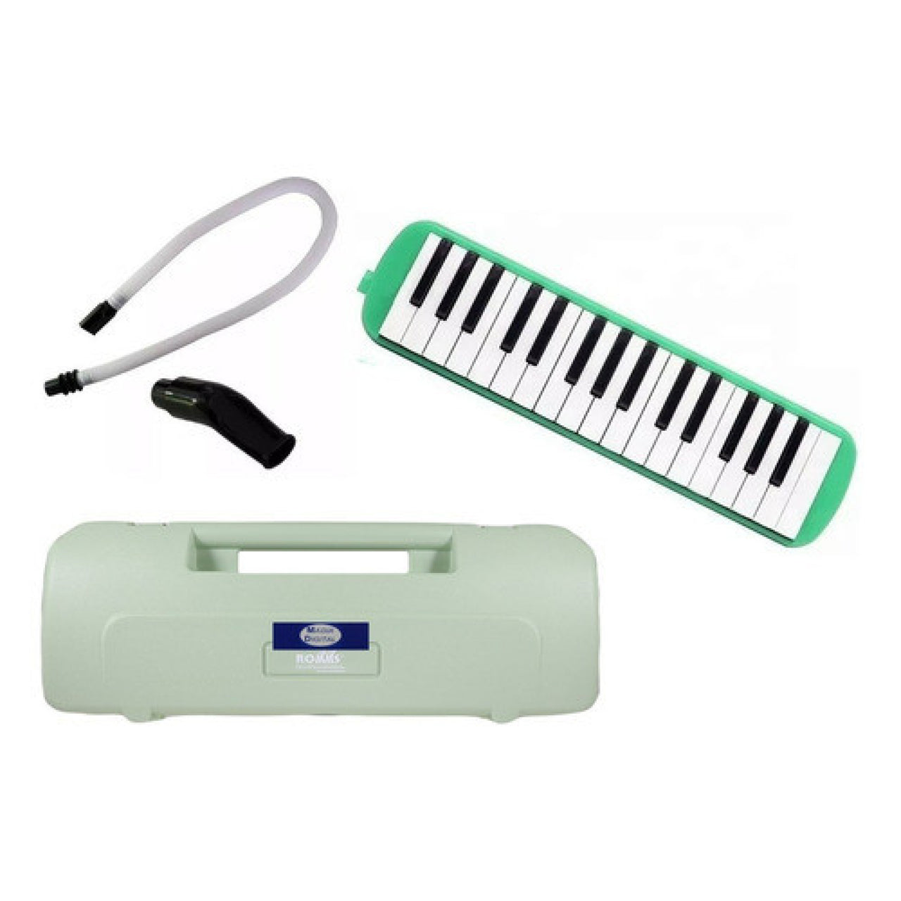 Melodica Romms Mld-4gn 32 Teclas Con Estuche Verde