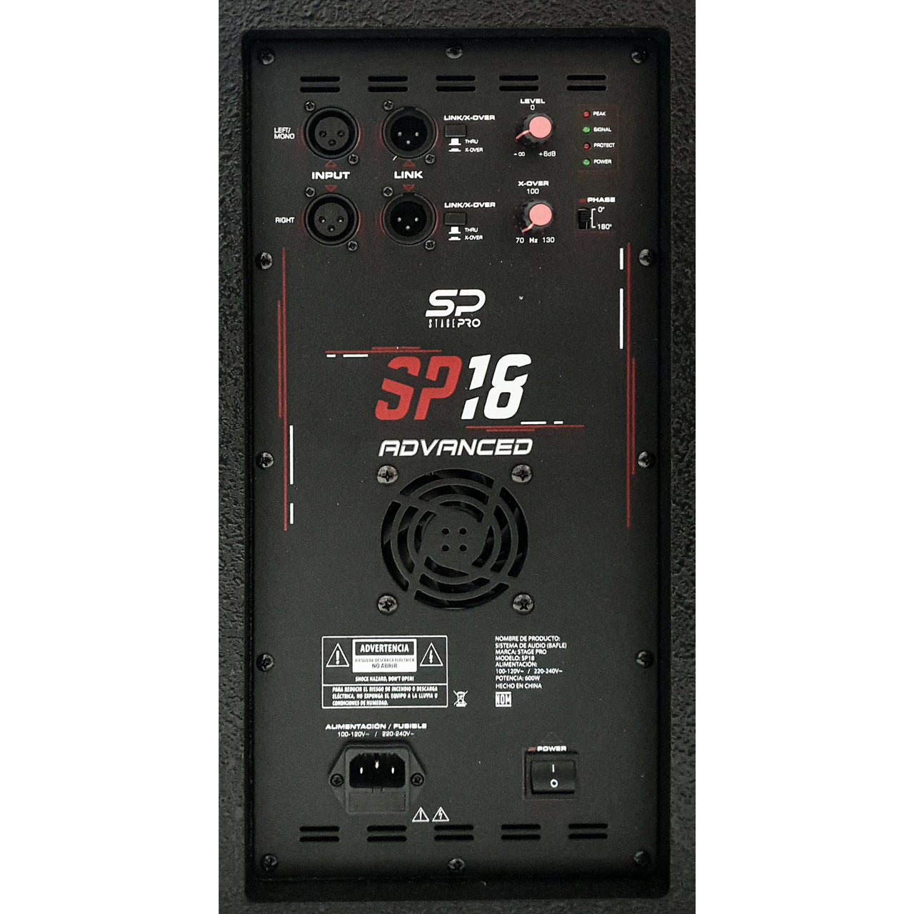 Subwoofer Stage Pro Sp-18 Advance 600w Rms 18 Pulgadas