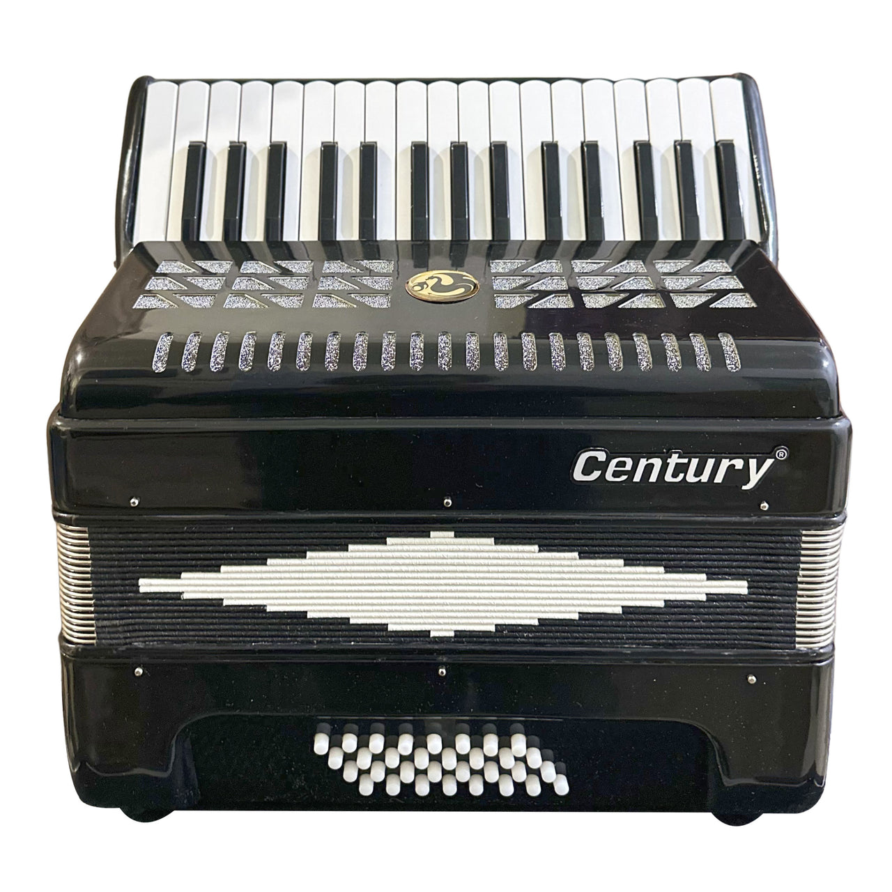Acordeon Century Cnac034 Teclas 3232 C1306-1n Negro