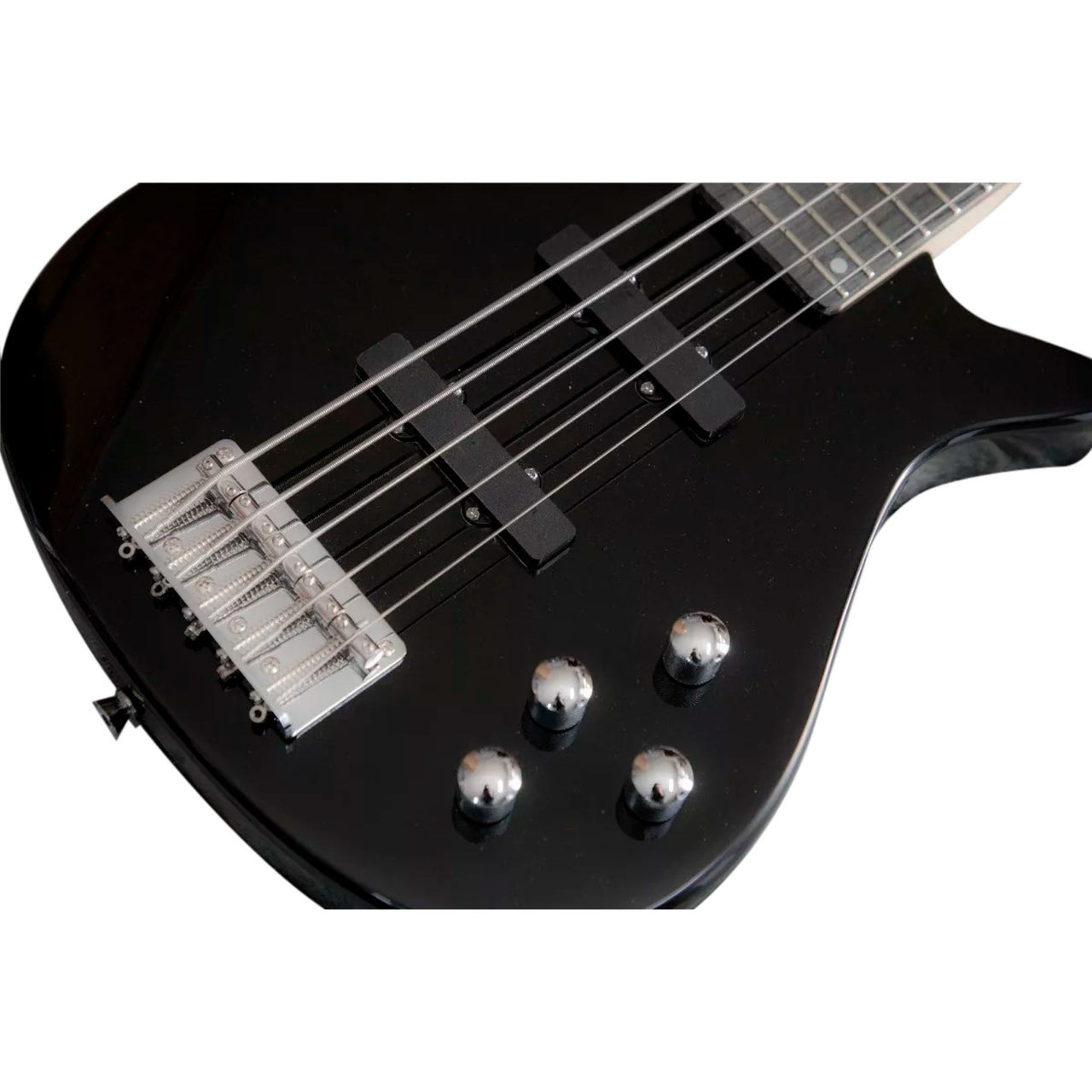 Bajo Electrico Danwood Ibwb35 5 Cuerdas 2 Pastillas Negro