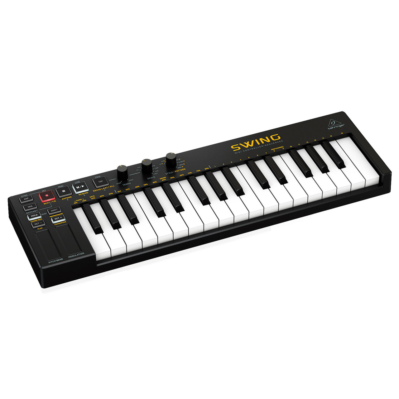 Teclado Controlador Compacto 31 Teclas Behringer Mod. Swing