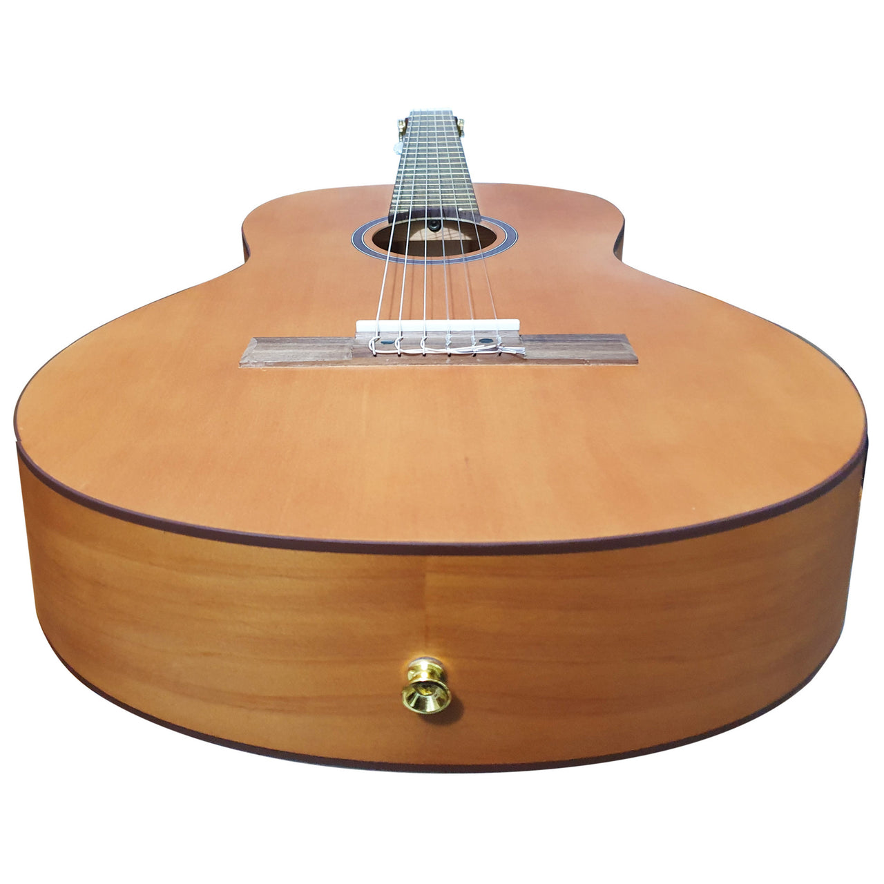 GUITARRA CLASICA BAMBOO NATURAL 39" C/FUNDA, GC-39-NAT