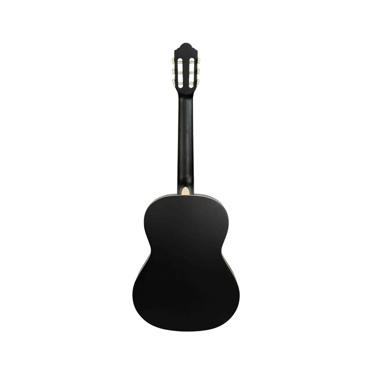 Guitarra Clasica Bamboo Gc-39-bk-ar Negra Con Funda 39 Pulgadas