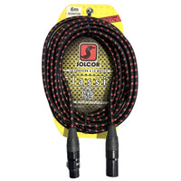 Thumbnail for Cable Clasica 5226t06 Para Microfono Canon A Canon Tejido 6 Metros