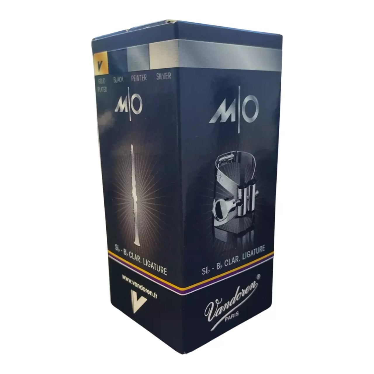 Abrazadera Vandoren Lc51gp Y Tapaboquilla Para Clarinete Sib "m/o" Dorado