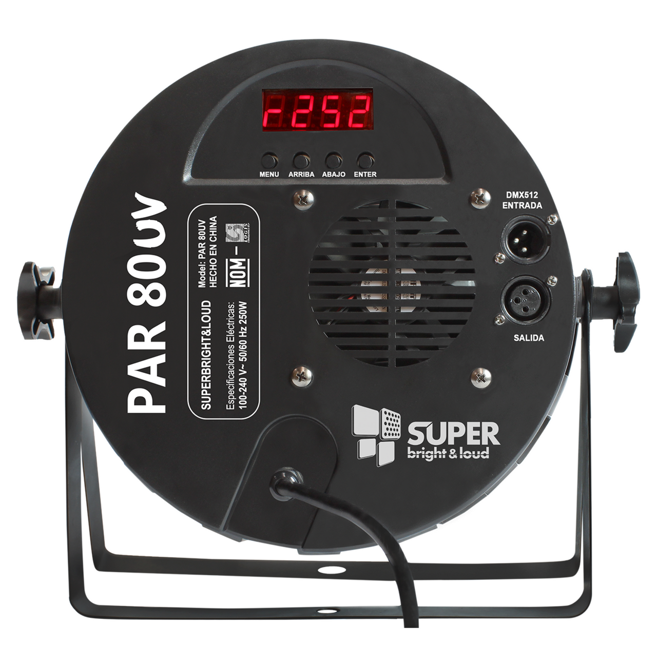 Par Superbright Par80uv 80 Leds De 3w Uv