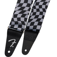 Thumbnail for Thaly Fender Wavy Checkerboard Strap Para Guitarra Gray 0990637248
