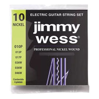 Thumbnail for ENCORDADURA JIMMY WESS P/GUITARRA ELECT.NIQ. WN1010, (JWGE-1010N)