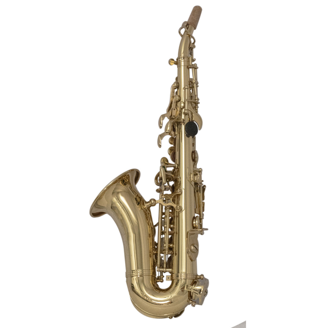 Saxofon Soprano Curvo Maxima Laqueado  Kfcss-100g C/Estuche