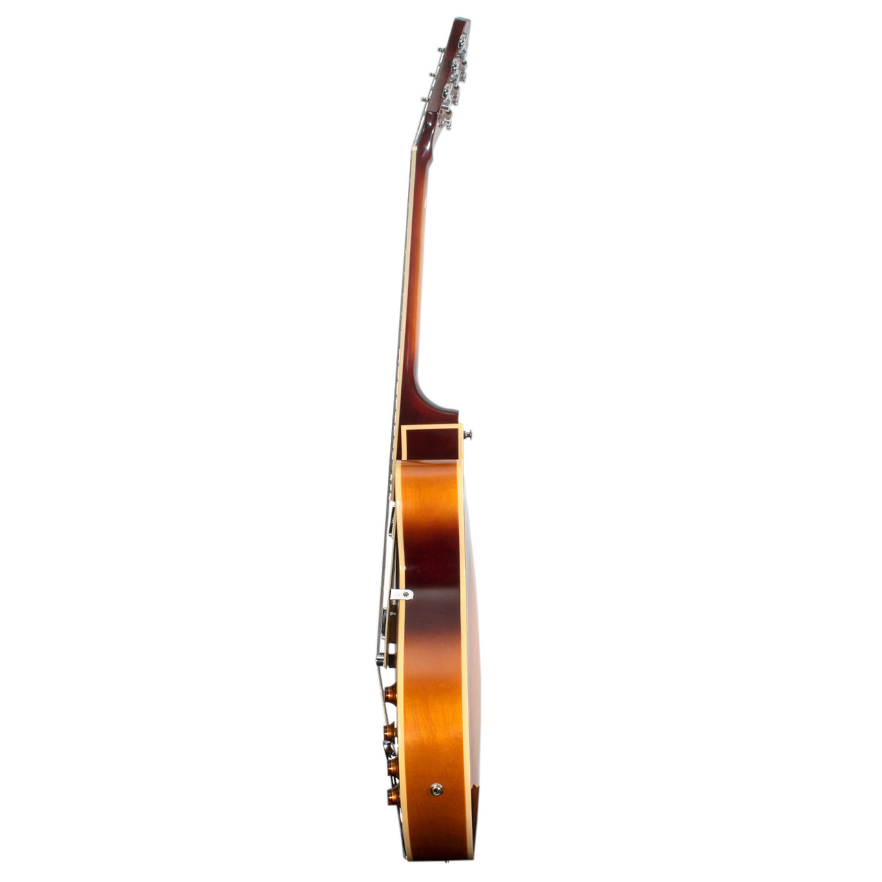 Guitarra Mars Electrica Mod. Jazz Archtop Sunburst Multicolor