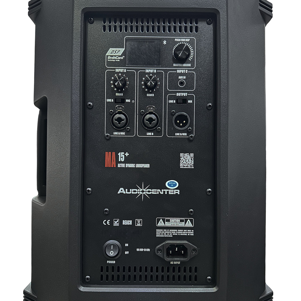 Bafle Audiocenter Ma15+ Activo Profesional 15 Pulgadas