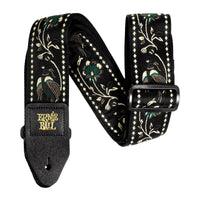 Thumbnail for Thaly Ernie Ball 5372 Para Guitarra Jacquard Black Pleasant Pheasant