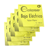 Thumbnail for Encordadura Eclipse Bxc-5n Para Bajo Electrico 5 Cuerdas Negro