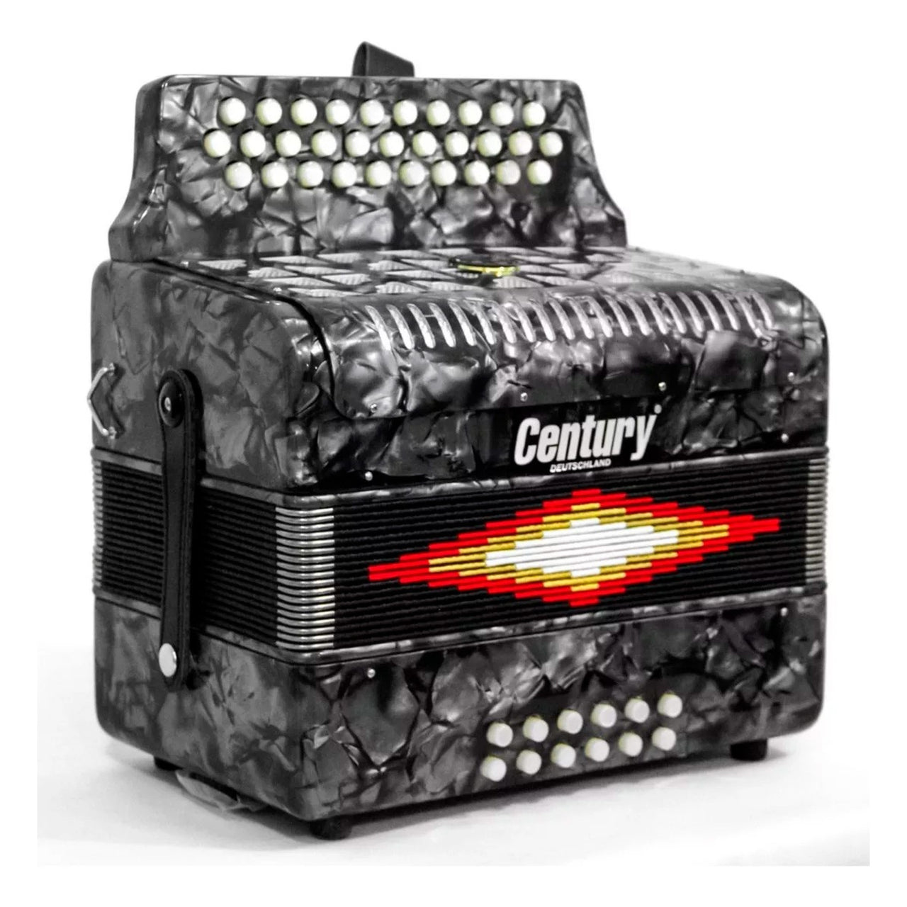 Acordeon Century C3012fag De Botones Fa Gris 3012
