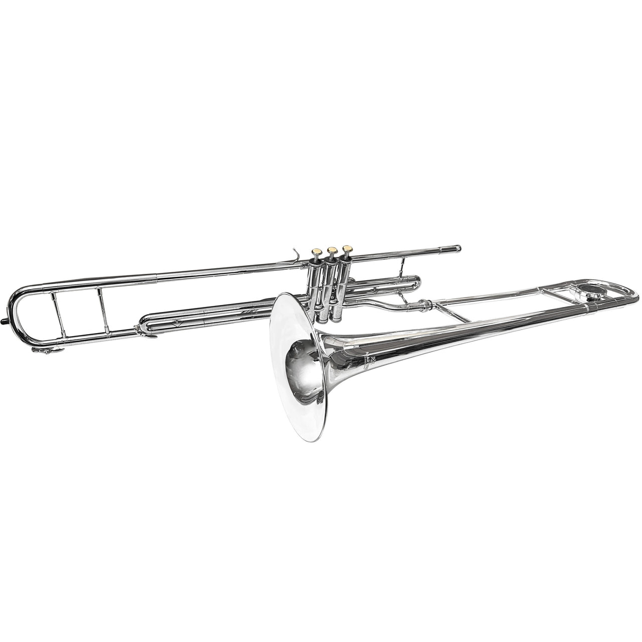 Trombon De Embolos Martinz Mwtbe01n En Tono Bb Niquelado