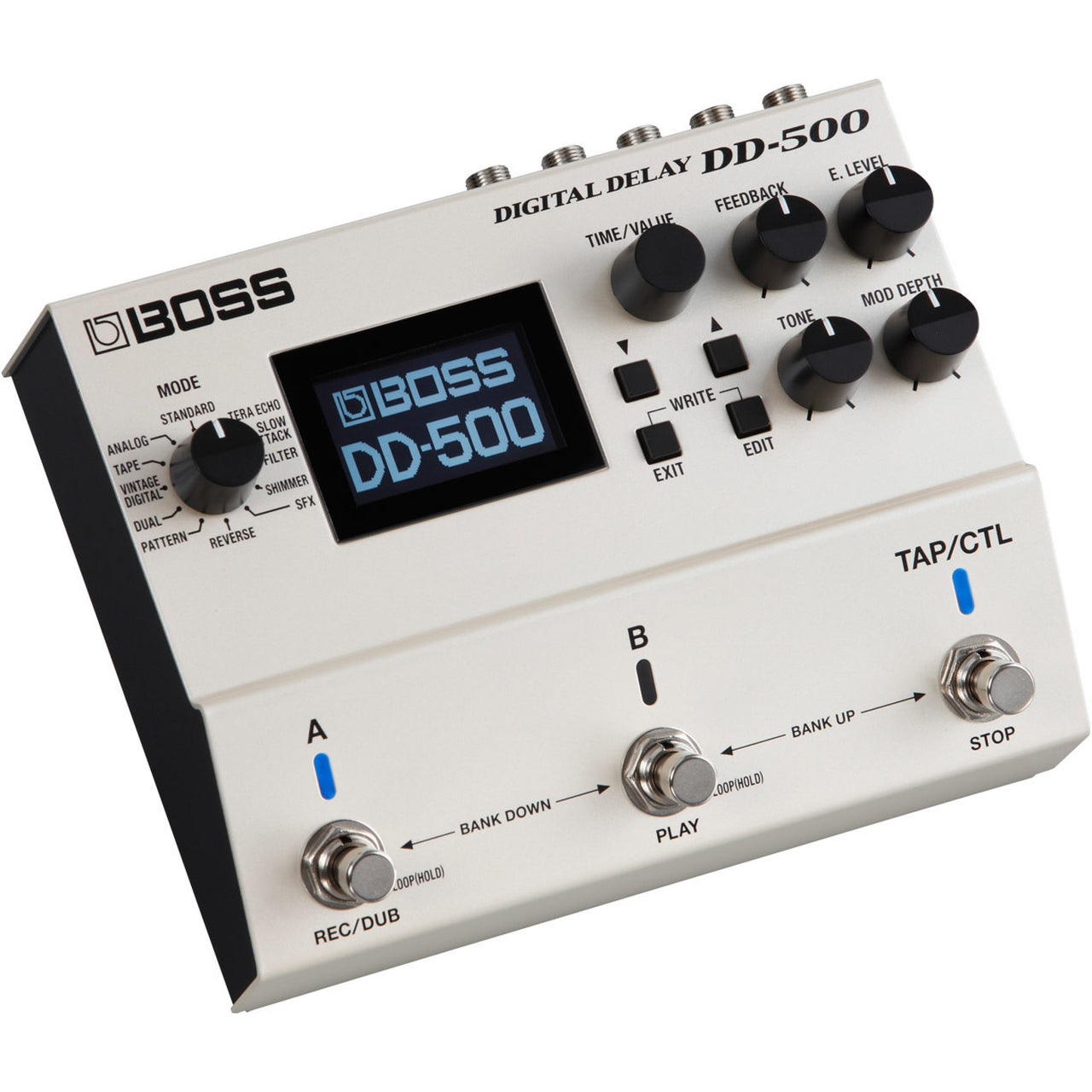 Pedal Efecto Boss Dd-500 Digital Delay Con Pantalla Lcd
